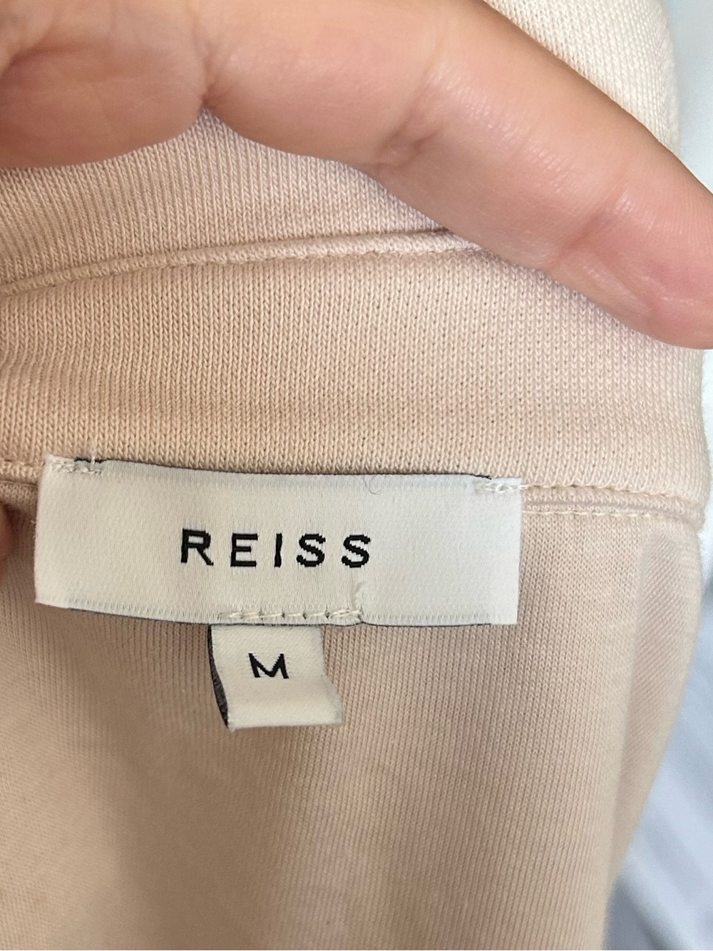 Reiss Cream Button-Front Utility Jacket - Picture 12 of 12
